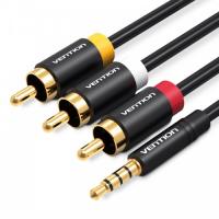  Vention  Jack 3,5 mm M/3RCA M - 1.5 ׸