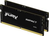   32Gb DDR5 4800MHz Kingston Fury Impact SO-DIMM (KF548S38IBK2-32) 2x16Gb KIT