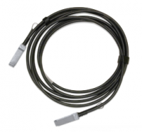   , QSFP+ Mellanox Passive Copper cable, IB EDR, up to 100Gb/s, QSFP28, 1.5m, Black, 30AWG (MCP1600-E01AE30)