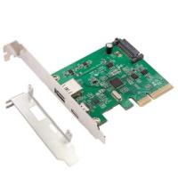  PCI-E ORIENT AM-31U2PE-AC,   LP   (30045)