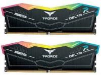   DDR5 TEAMGROUP T-Force Delta RGB 32GB (2x16GB) 6000MHz CL38 (38-38-38-78) 1.25V / FF3D532G6000HC38ADC01 / Black