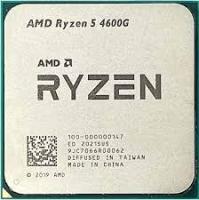  AMD Ryzen 5 4600G (Soc-AM4/3.7/4.2GHz/6C/12T/3+8Mb/65W/OEM) (100-000000147)