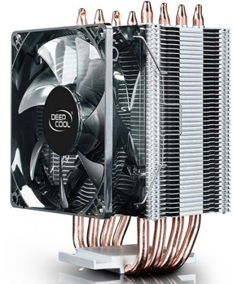  () Deepcool GAMMAXX C40 Soc-FM2+/AM2+/AM3+/AM4/1150/1151/1155/2011/ 4-pin 18-24dB Al+Cu 150W 595gr Ret