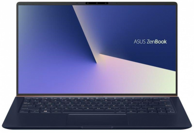  Asus Zenbook UX333FA-A3071T Core i5 8265U/8Gb/SSD256Gb/Intel UHD Graphics/13.3"/FHD (1920x1080)/Windows 10/dk.blue/WiFi/BT/Cam/Bag (90NB0JV1-M04050)