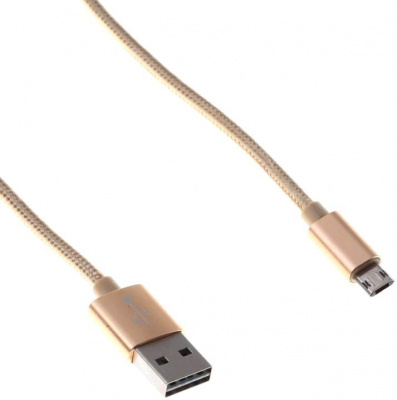  Buro USB - MicroUSB, 1 (BHP RET MICUSB-BR) Gold