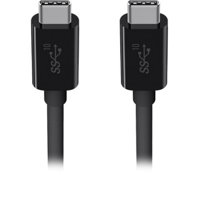 Belkin USB-C to C Cable,5A, 10Gbps, Black F2CU052bt1M-BLK