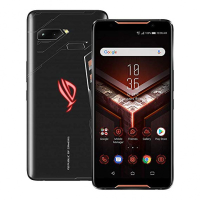  Asus ROG Phone ZS600KL-1A007RU Black Snapdragon 845+ (2.96GHz)/8G/128G/6.0"2160x1080 (FHD+) AMOLED 18:9 3ms/WiFi/BT/LTE/2xSIM/Android 8.1