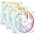  ID-COOLING AF-127-ARGB-W TRIO (3 in 1) 120x120x27 (20./, PWM,  , , 500-2000/) BOX