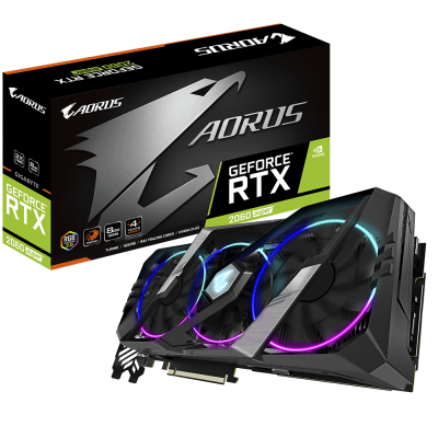  Gigabyte AORUS GeForce RTX 2060 SUPER 8GB (GV-N206SAORUS-8GC) RTL
