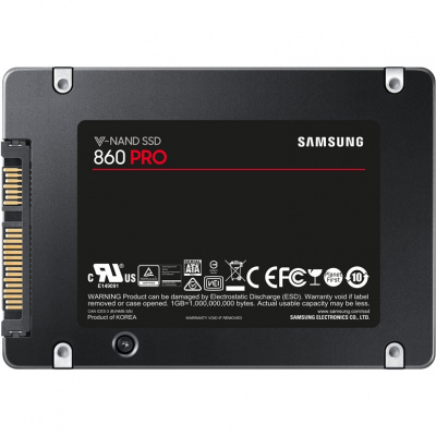 SSD  Samsung 860 PRO 2.5" 256  SATA III MLC (MZ-76P256BW)