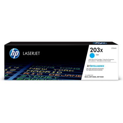 K HP 203X Cyan CLJ Pro MFP M254/280/281 (CF541X)