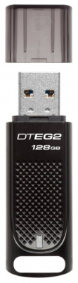 USB Flash  128Gb Kingston DataTraveler Elite G2 Black (DTEG2/128GB)