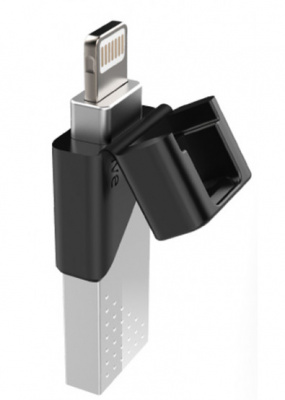 USB Flash  Silicon Power  64Gb  Jewel Z50 Silver/Black USB 3.1 (SP064GBLU3Z50V1S)