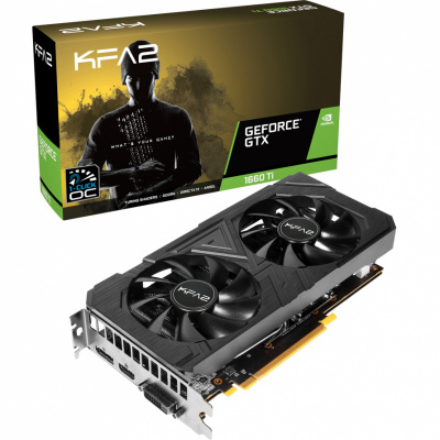  KFA2 GeForce GTX 1660 Ti 6144Mb EX BLACK (60IRL7DSY8EK)