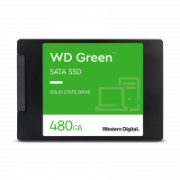   WD SSD Green, 480GB, 2.5" 7mm, SATA3, 3D TLC, R/W 545/.., IOPs ../.., TBW .., DWPD
