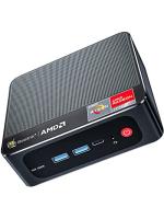 ����-�� Beelink SER5, AMD Ryzen 5 5500U/16 �� DDR4/480 �� SSD/AMD Radeon Graphics/��� ��, ������ (BL/SER5/5500U/16G/480G/2.5G*1/Black)