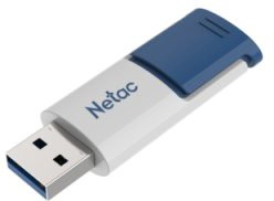   Netac U182 Blue 64Gb <NT03U182N-064G-30BL>, USB3.0,  ,  -