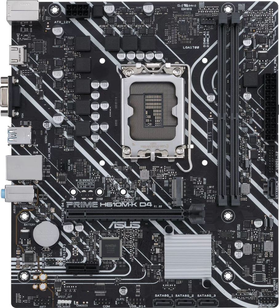   ASUS PRIME H610M-K D4
