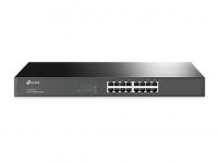 TP-Link TL-SG1016  16-port Gigabit Switch, 1U 19-inch rack-mountable steel case