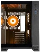 Корпус Chieftec Visio черный без БП ATX 2x80mm 4x120mm 2x140mm 1xUSB2.0 2xUSB3.0 audio bott PSU