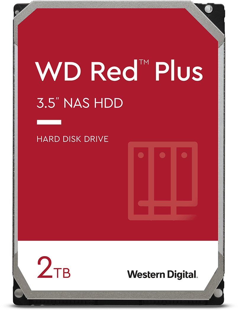   WD Original SATA-III 2Tb WD20EFZX NAS Red Plus (5400rpm) 128Mb 3.5"