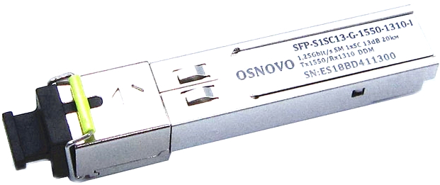  Osnovo SFP-S1SC13-G-1550-1310-I