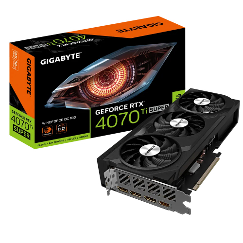  GIGABYTE GeForce RTX 4070 Ti SUPER WINDFORCE OC 16G