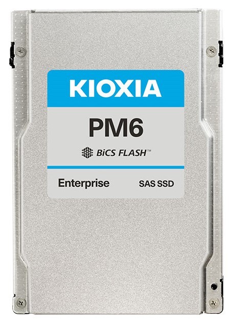  SSD 1.92Tb Kioxia (Toshiba) PM6-R (KPM61RUG1T92) 2.5", SAS 