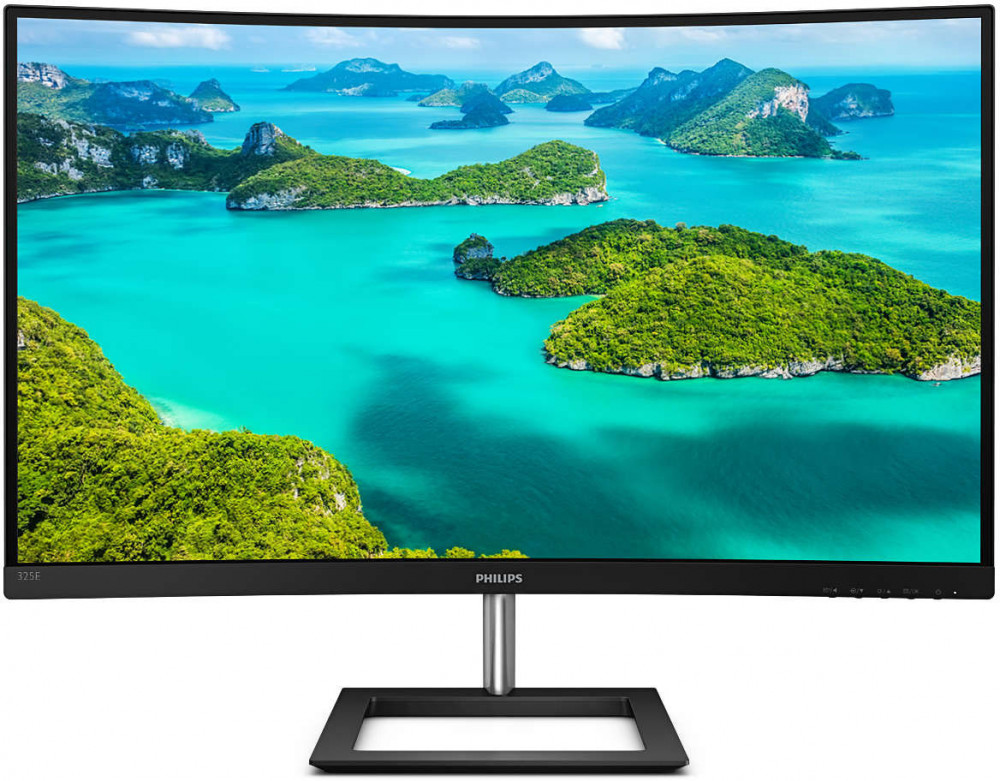  Philips 32" 325E1C 2560x1440 VA WLED Curved 75 4ms VGA HDMI DisplayPort