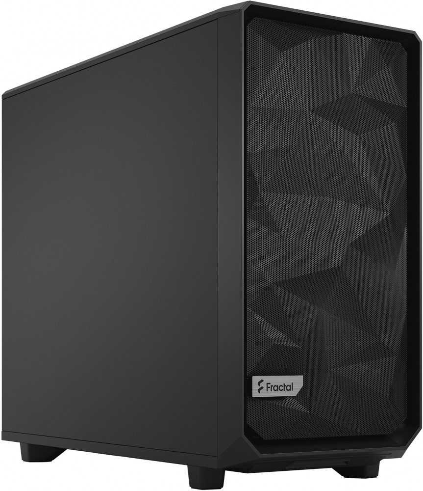 Корпус Fractal Design Meshify 2 Black E-ATX, ATX, mATX, Mini-ITX, Midi-Tower, без БП, 2xUSB 3.0, USB Type-C, Audio (FD-C-MES2A-01)
