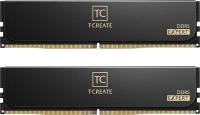   DDR5 TEAMGROUP T-Create Expert 96GB (2x48GB) 6800MHz CL36 (36-46-46-84) 1.4V / CTCED596G6800HC36DDC01 / Black