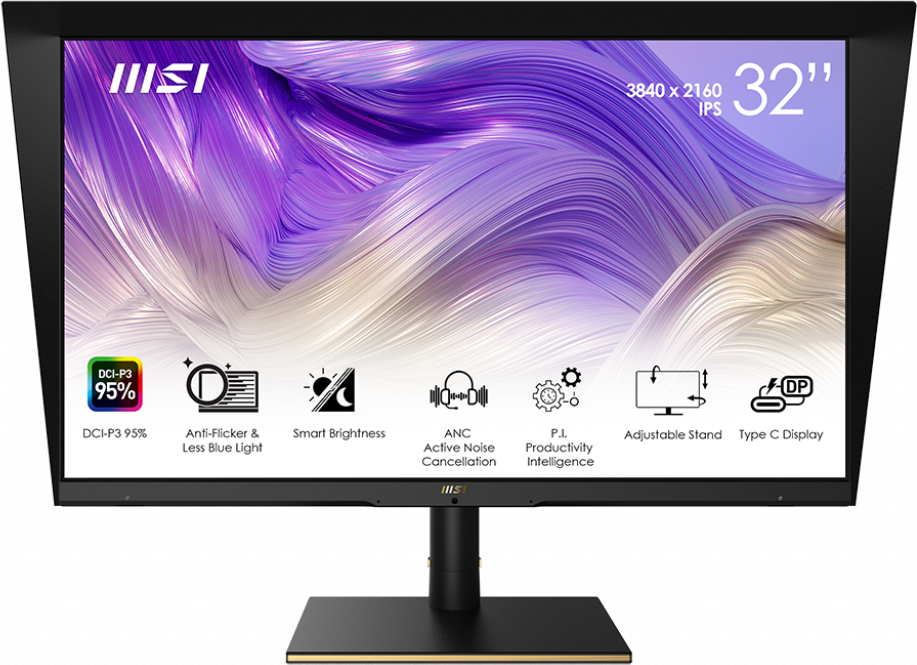  MSI 32" Summit MS321UP 3840x2160 IPS 60 4ms HDMI DisplayPort