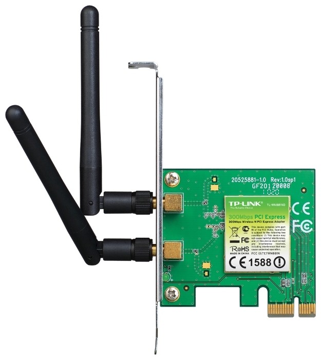 TP-Link  PCI Express  TL-WN881ND, 300/