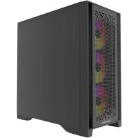 ������ Powercase ByteFlow Pro CP ARGB, Black, Non Window, Type-C, 4x 140mm ARGB PWM fans, ������, E-ATX  (CH9CLPB-A4)