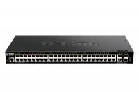  L3  D-Link DGS-1520-52/A1A, , 48x1000Base-T, 2x10GBase-T, 2x10GBase-X SFP+