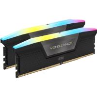   Corsair DDR5 32Gb (2x16Gb) 5600MHz pc-44800 VENGEANCE RGB CL40 1.25V - Black (CMH32GX5M2B5600C40)