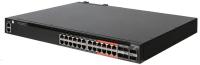  Edge-corE 4610-30P-O-AC-F Edge-corE AS4610-30P, 24-Port GE RJ45 port PoE+, last 8 ports Ultra-PoE, 960W PoE Bugdet, 4x10G SFP+, 2 port 20G QSFP+ for stacking, Broadcom Helix 4, Dual-core ARM Cortex A9 1GHz, dual 110-230VAC 600W hot-swappable PS