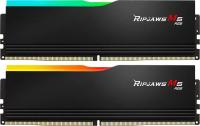   DDR5 G.SKILL RIPJAWS M5 RGB 64GB (2x32GB) 5200MHz CL40 (40-40-40-83) 1.1V / F5-5200J4040A32GX2-RM5RK / Black