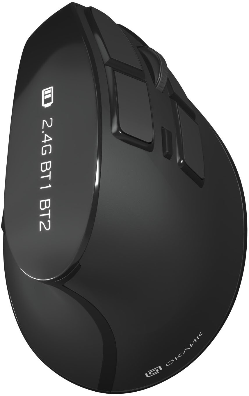����  Oklick 990MW Black ����������, ������������ (����������), 2400 dpi, USB, ����: ������