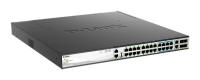  L3 PoE- D-Link DMS-3130-30PS/A1A, , 16x2.5GBase-T, 8x5GBase-T, 2x10GBase-T, 4x25GBase-X SFP28