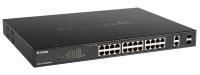  L2 PoE- D-Link DGS-1100-26MPPV2/A3A, 241000Base-T, 2xCombo 1000Base-T/SFP ( 1-24 PoE 802.3af/at,  21-24 PoE 802.3bt, PoE- 525 )