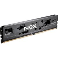 Apacer  DDR5  16GB  5200MHz DIMM NOX Black Gaming Memory (PC5-41600) CL40 1.25V (Retail) 2048*8  Heat Sink (Retail) 3 years (AH5U16G52C522MBAA-1)