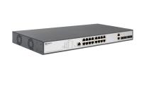 L2 PoE- Origo OS3120P/250W, 16x1000Base-T PoE+, 2x1000Base-X SFP, 2xCombo 1000Base-T/SFP, PoE- 250 