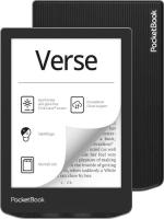 Книга электронная PocketBook 629 Verse Mist Grey (дымчатый серый) (6'' E-Ink Carta, 1024x758 сенсорный, подсветка SMARTlight, 8GB, WiFi) (PB629-M-WW)