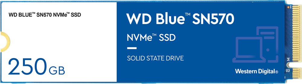  SSD 250Gb WD Blue SN570 (WDS250G3B0C)