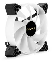 Exegate EX295966RUS ���������� 12� DC � ���������� ExeGate EX12025HM3PM.FRGB.5CSU (120x120x25 ��, Hydraulic bearing (�����������������), 3pin+Molex, FRGB ���������, 24dBA)