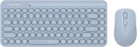 Клавиатура + мышь A4Tech Fstyler FG3200 Air клав:синий мышь:синий USB беспроводная slim Multimedia