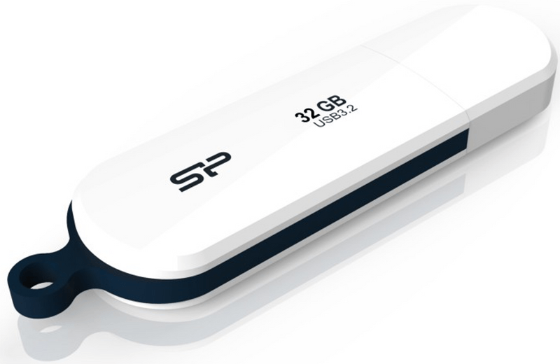 USB Flash  32Gb Silicon Power Blaze B32 White (SP032GBUF3B32V1W)