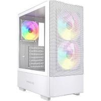 ������ Powercase Mistral AY3W ARGB, Tempered Glass, 2x 140mm +1x 120mm ARGB Fans, �����, ATX  (CMAYW-A3)
