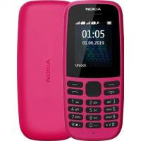 Мобильный телефон Nokia TA-1174 105 Dual SIM (2019) розовый моноблок 1.77"
